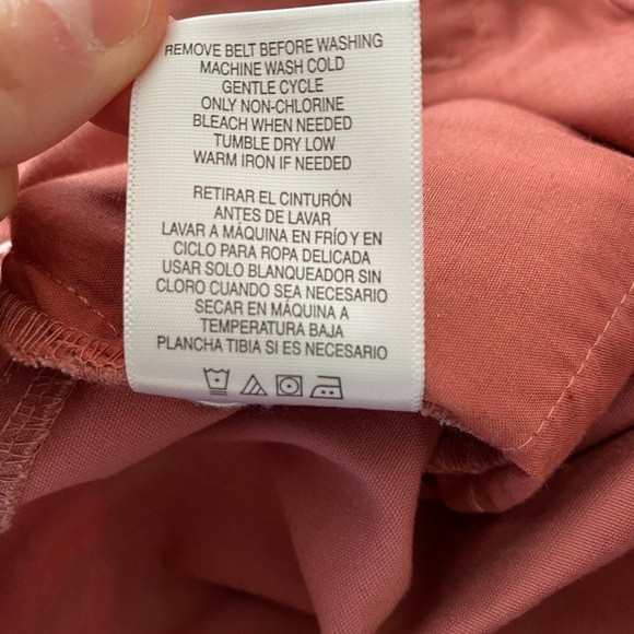 NWT Bongo Shorts Size 11, Cuffed Twill Shorts, Withered Rose Color - Picture 6 of 8